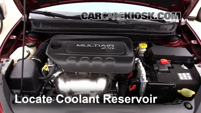 2015 Dodge Dart SXT 2.4L 4 Cyl. Coolant (Antifreeze)